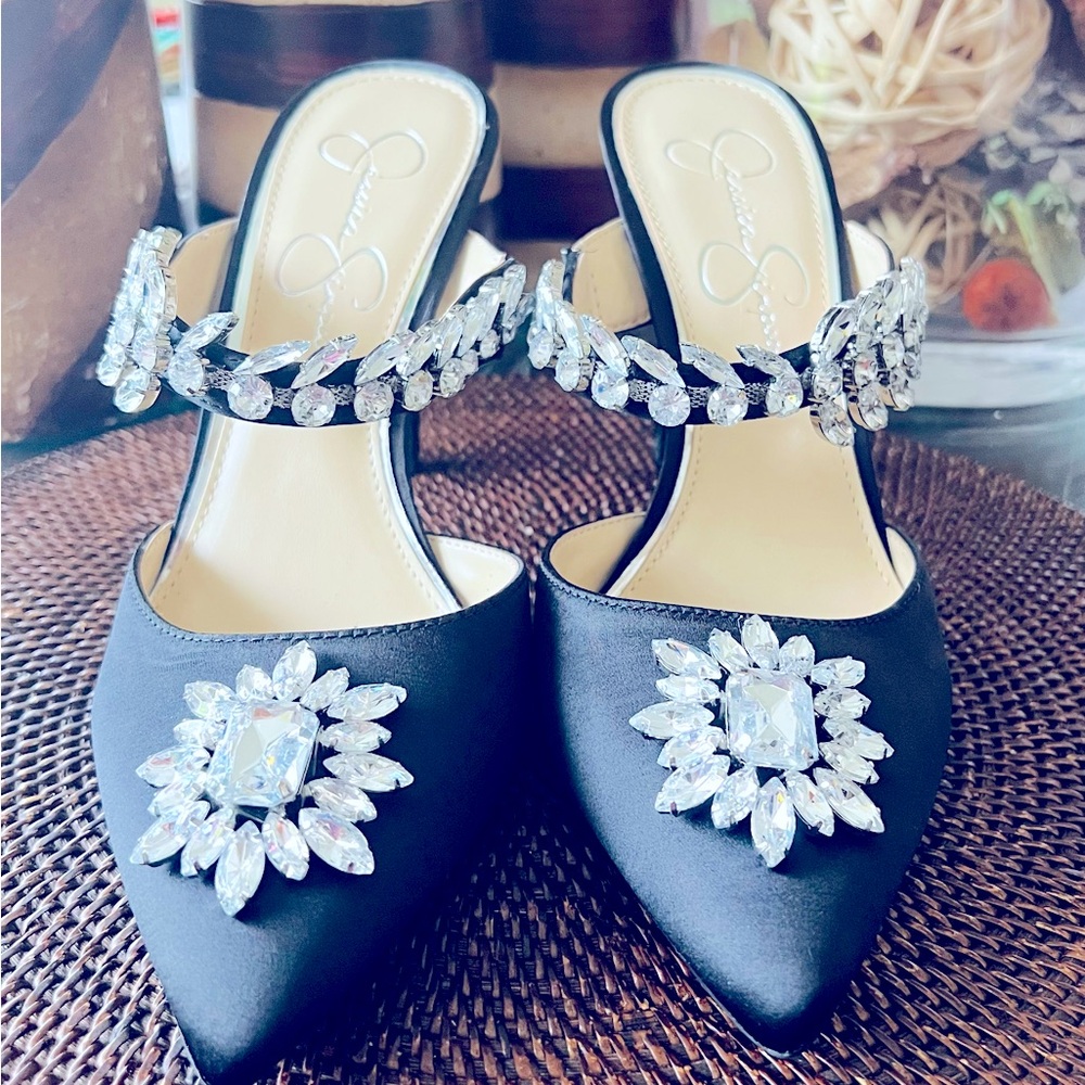 Jessica Simpson Satin Mule